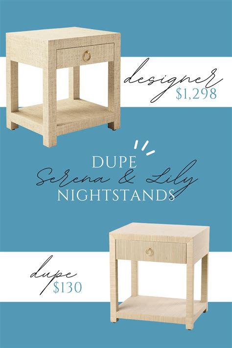 harbour cane nightstand dupe.